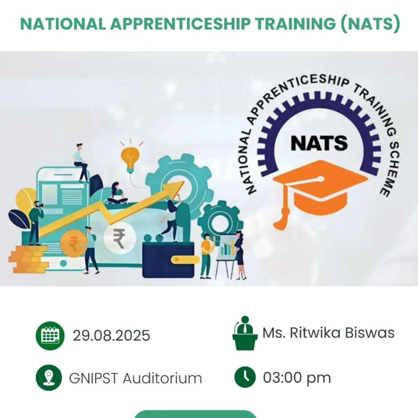 Awareness Program on NATIONAL APPRENTICESHIP TRAINING (NATS) Â