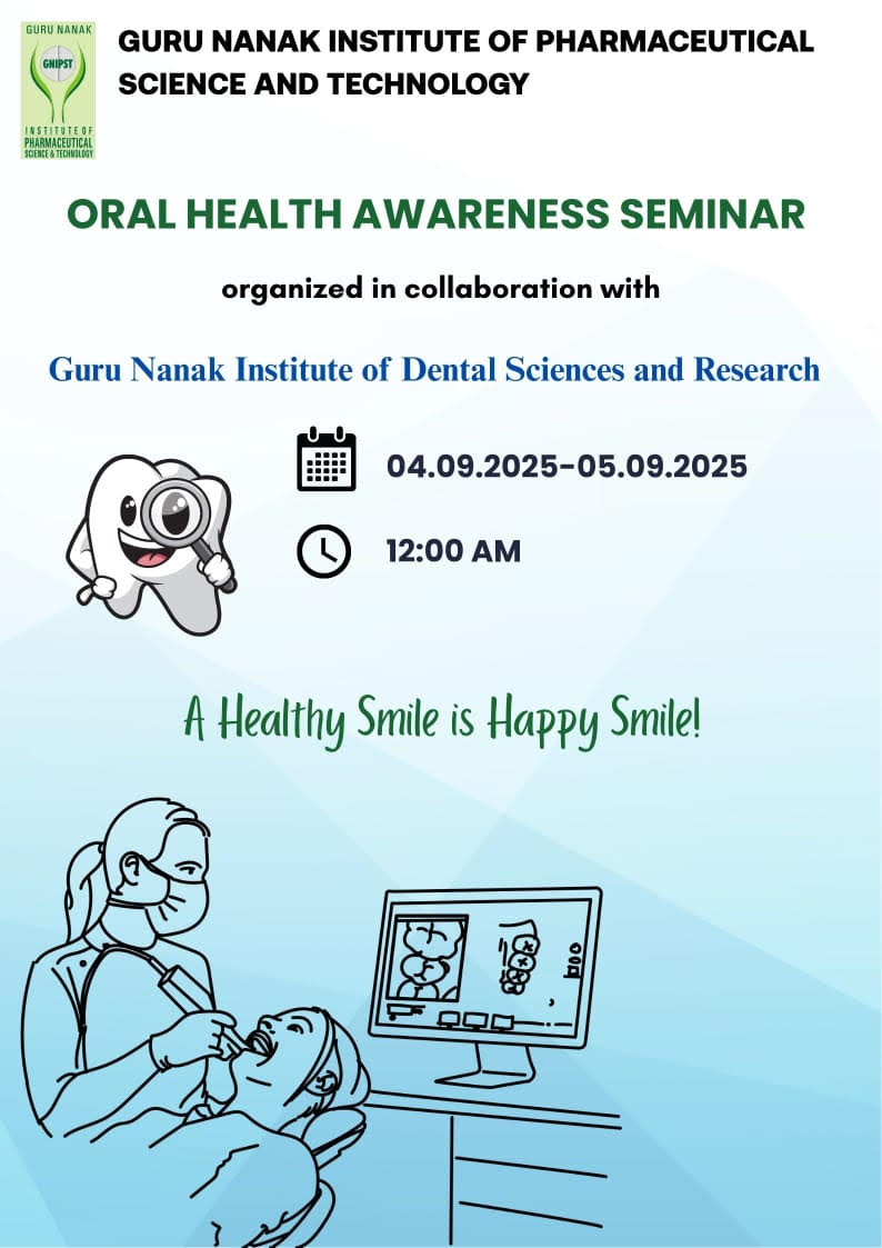 Oral Health Awareness seminar.Â