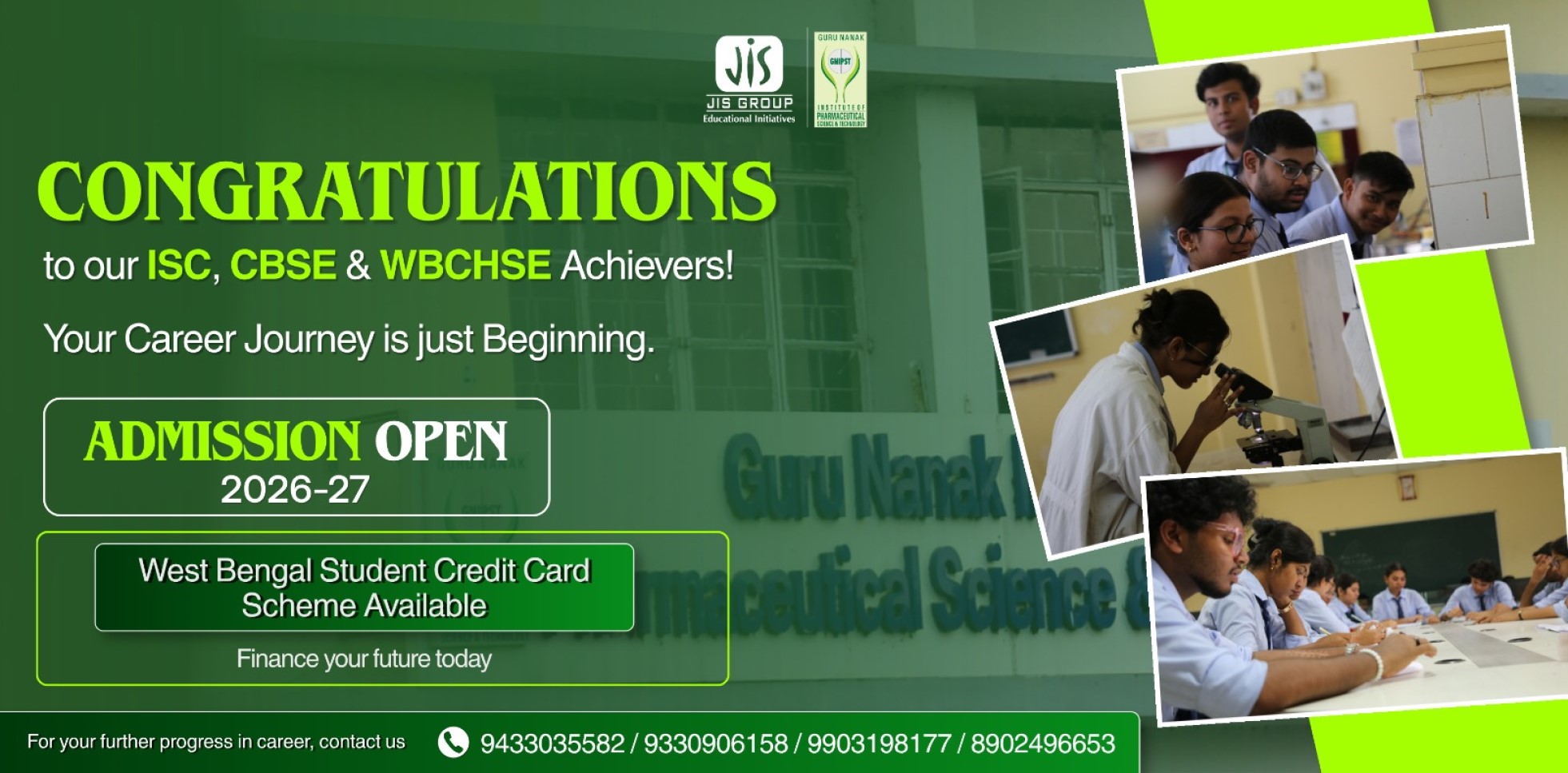 Admission Open 2026
